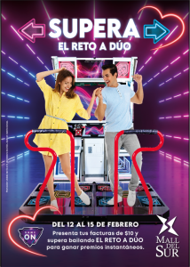 BAILE, COLORES Y DIVERSIÓN POR SAN VALENTÍN EN MALL DEL SUR 1