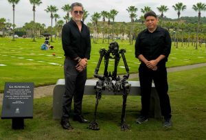 Parque de la Paz presenta «La Ausencia», una escultura que une arte, memoria y sostenibilidad 1